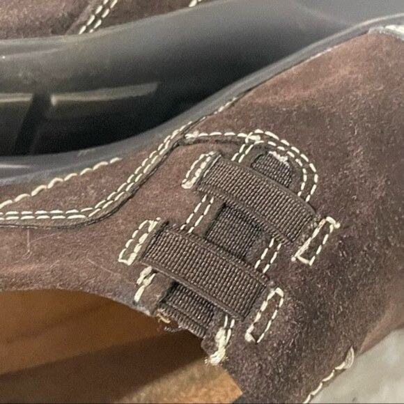 Naturalizer Slip-On Womens 9 Suede Flats Brown - Picture 7 of 9